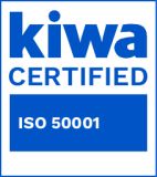 Riproduzione logo certificazione Kiwa 50001