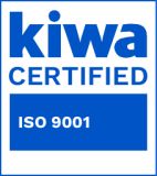 Riproduzione logo certificazione Kiwa 9001