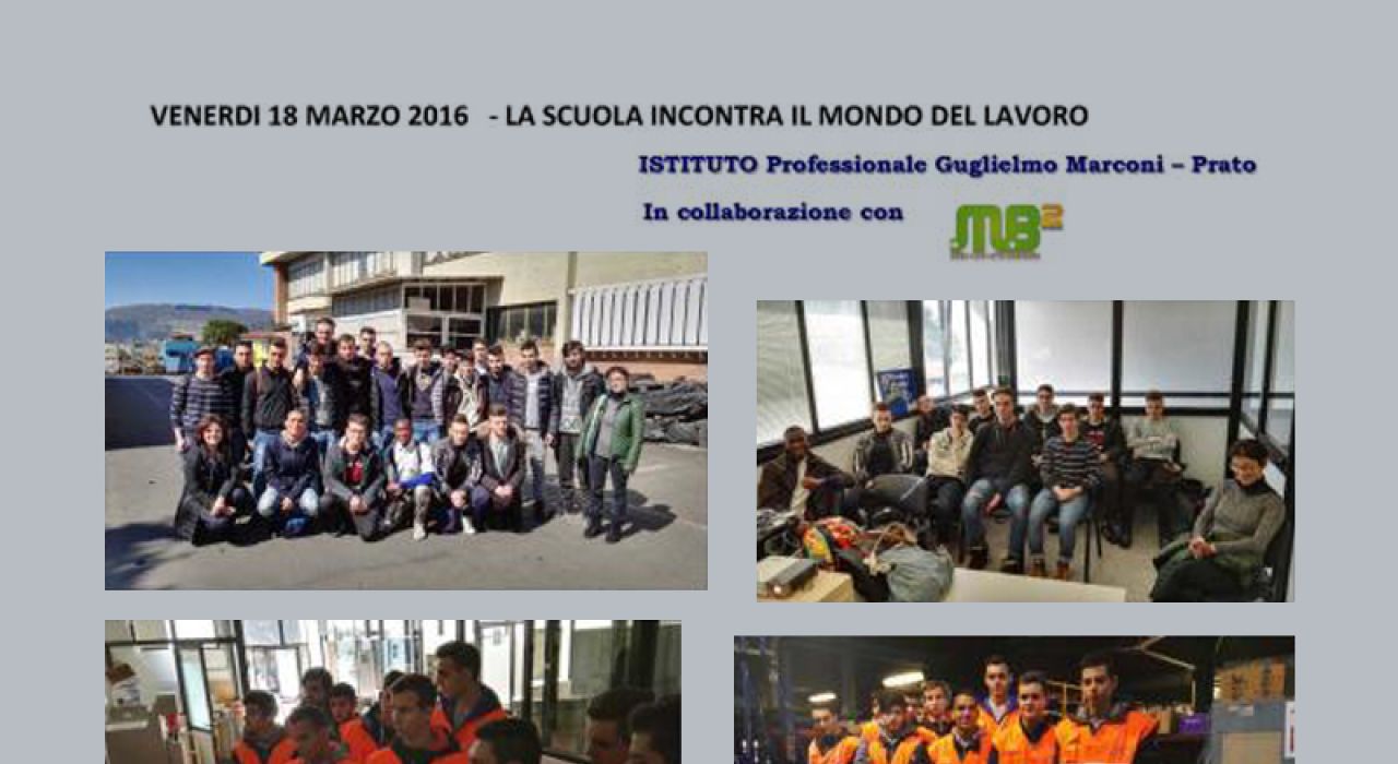 News continuano visite scuola incontra mondo lavoro
